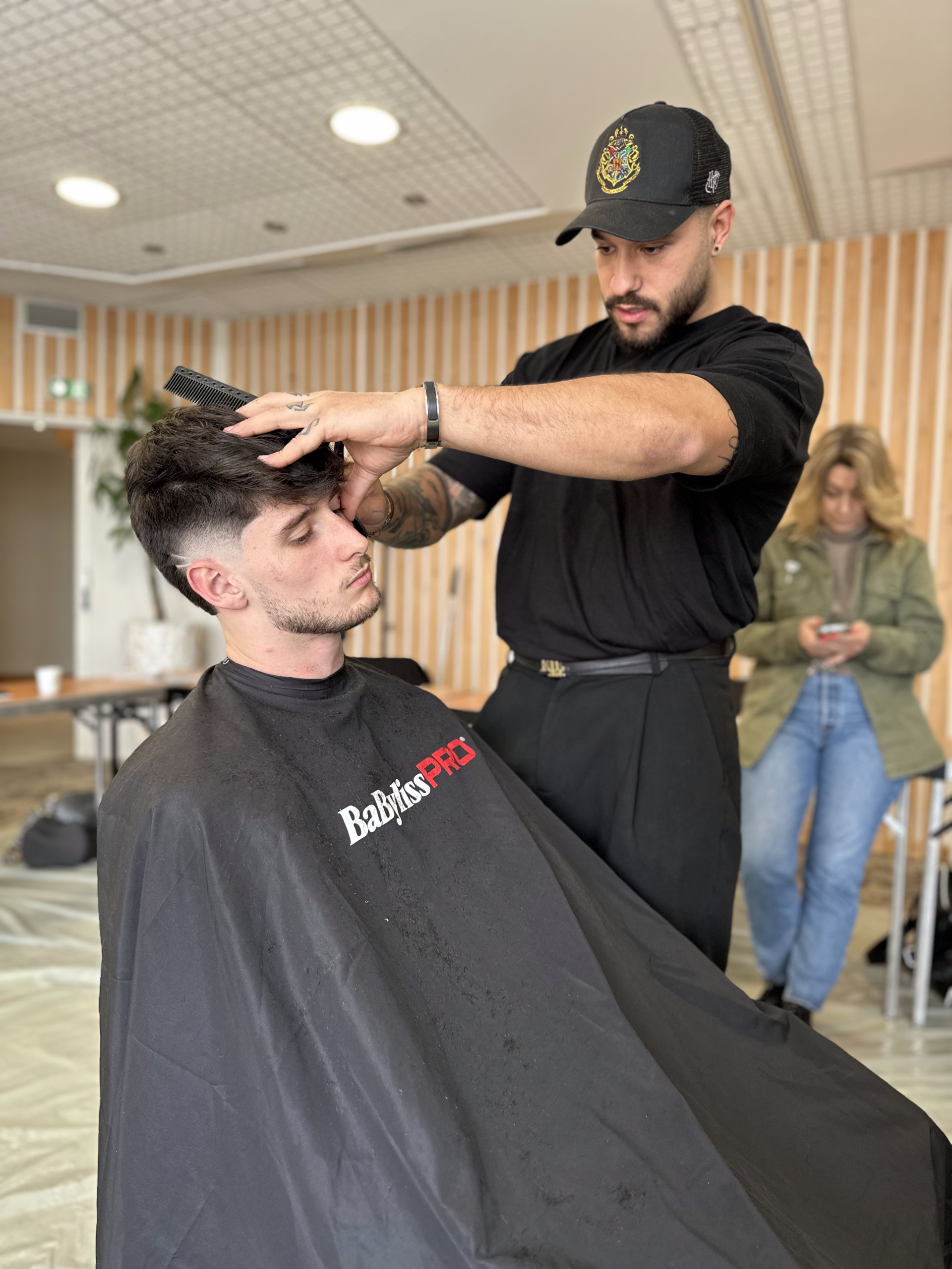 Formation coupe homme avec Barber Sandy